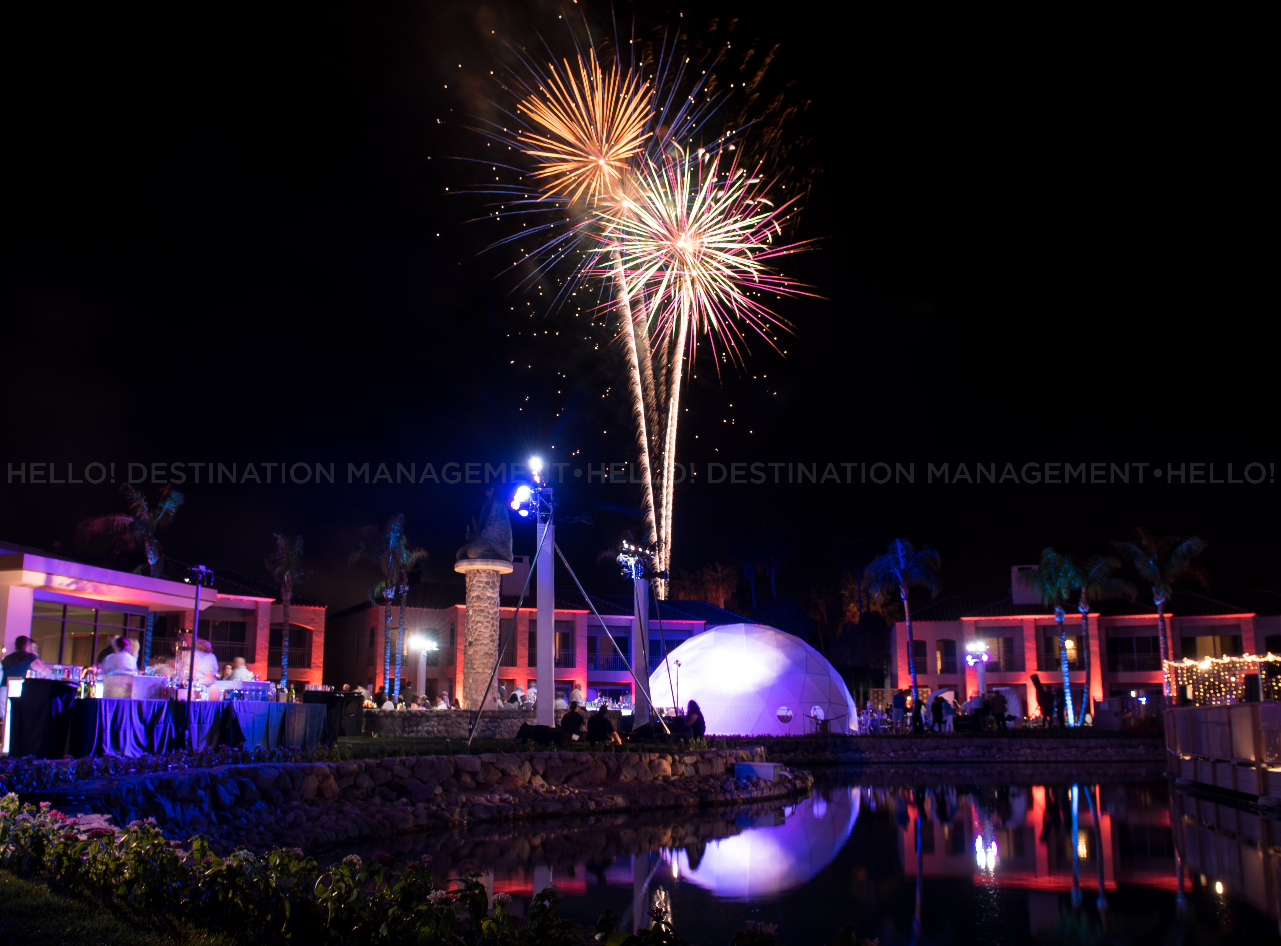 Celestial Centennial Fireworks Hello! Destination Management