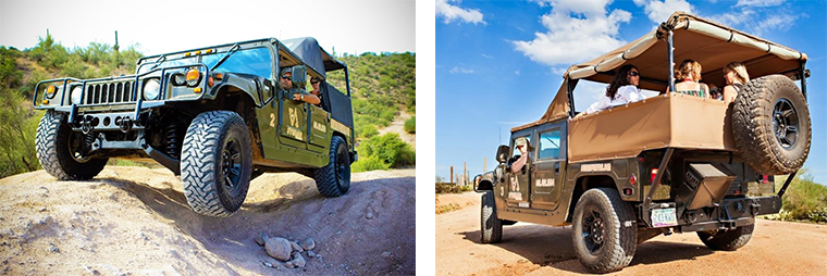 Hummer Adventure Collage