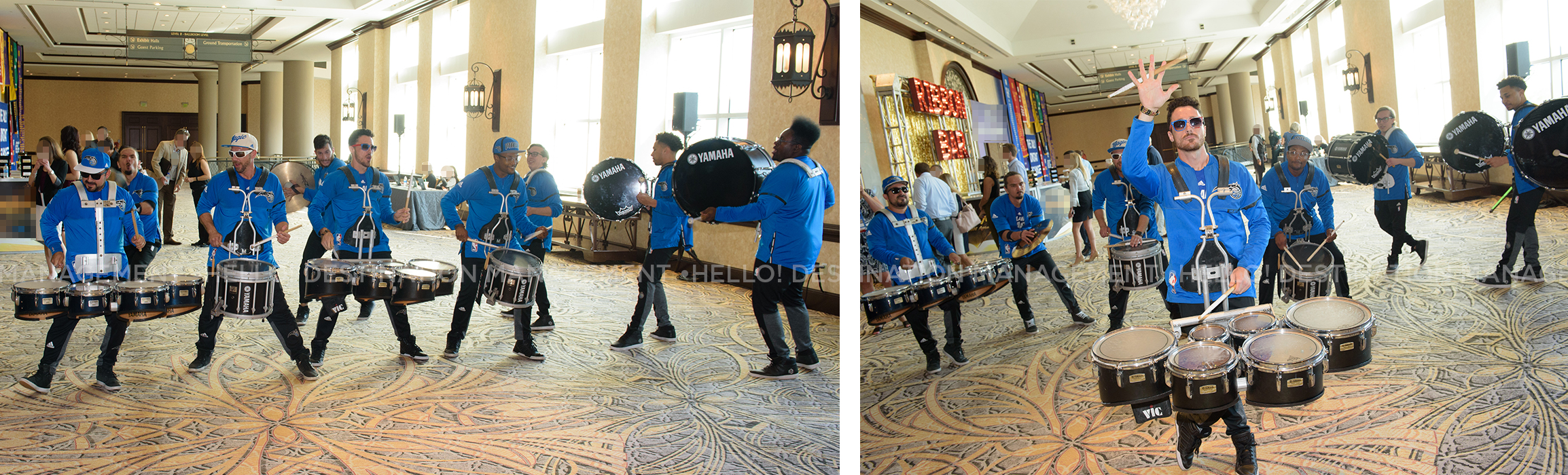 Orlando Magic Drumline Hello! DMC